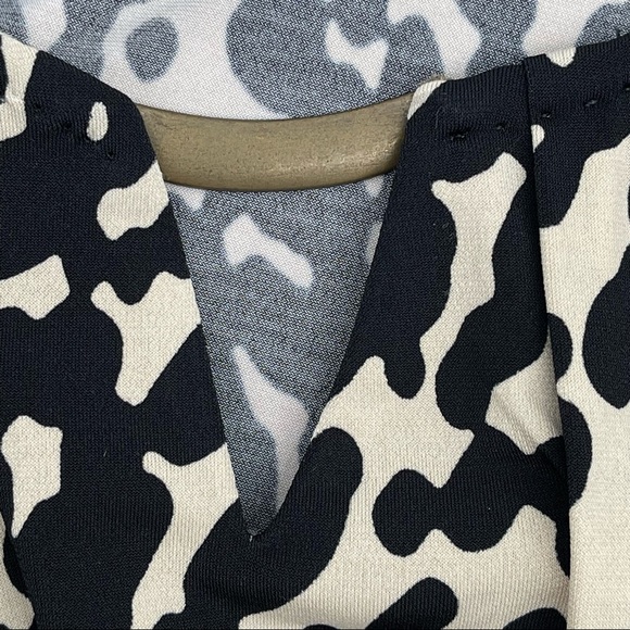 DANA BUCHMAN Signature Jersey Stretch Shift Dress Sleeveless - Size Small - Picture 4 of 11